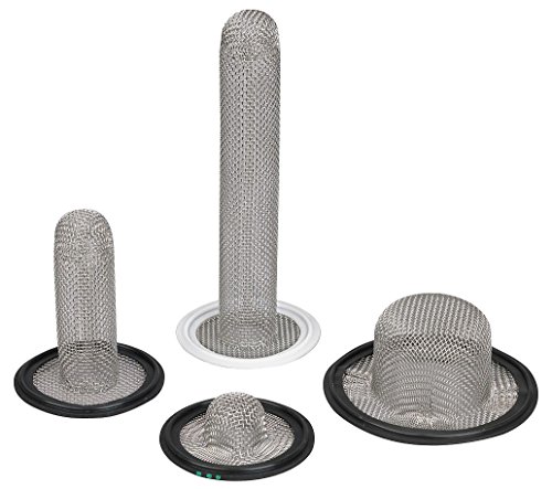 Sock Screen Gasket, 1-1/2 in, EPDM/SS