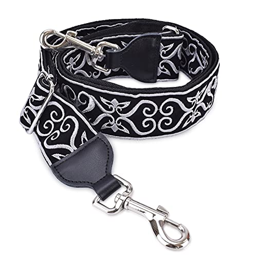 CLOUDMUSIC Handbag Strap Replacement Crossbody Strap Purse Strap With Silver Clips For Women Girls - Main Image