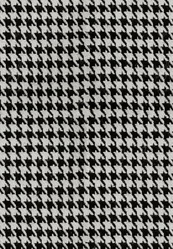 Houndstooth Dress Pants for Men's Regular Fit Straight Flat Front Trousers2