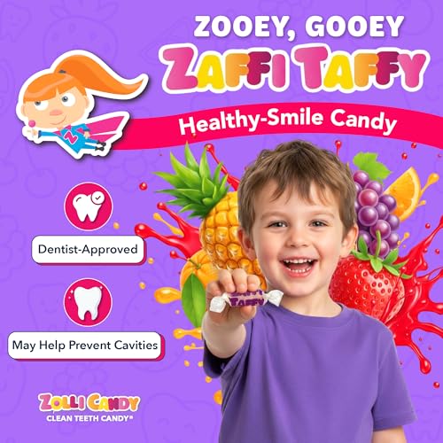 Zollipops Candy Clean Teeth Keto Sugar Free Taffy, Variety Pack, 32 Oz (Packaging may vary) - image 2