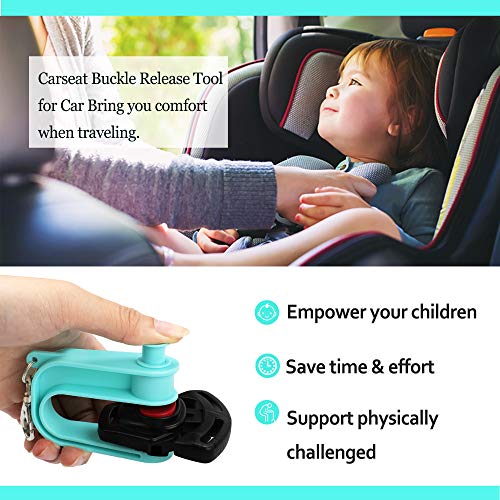 image for Allinko Professional Car Seat Key - Seat Belt Buckle Release Tool with