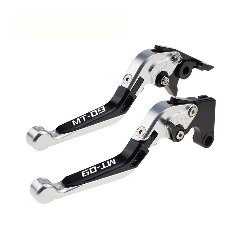Yfdkesy S Brake Clutch Lever Handle For Mt-09 Fz-09 P Fj-09 Gt 2021-2023 For Mt09 Mt 09 Fz09 Fj09 Fz Fj Clutch Lever Folding Extendable Brake Handle