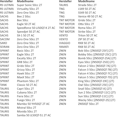 Area1 Ersatz Keilriemenscheibe/Lüfterrad für 50ccm 2Takt Motorroller von ATU Explorer AGM Nova Motors GT Union Longija Mawi RS Ultima Ride Sprint Tauris Benero TNG Forstinger Motorro JackFox (1E40QMB)