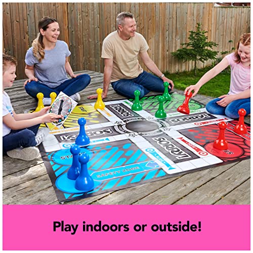 Spin Master Games Giant Sorry! Classic Family Board Game Indoor Outdoor Retro Party Activity Summer Toy With Oversized Gameboard, For Adults&Kids Ages 6&Up