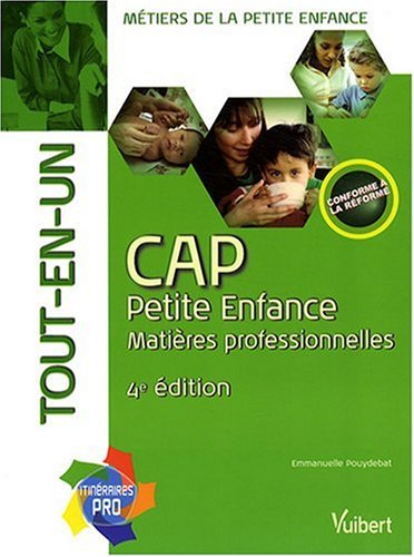 CAP Petite enfance tout-en-un : Matières professionnelles