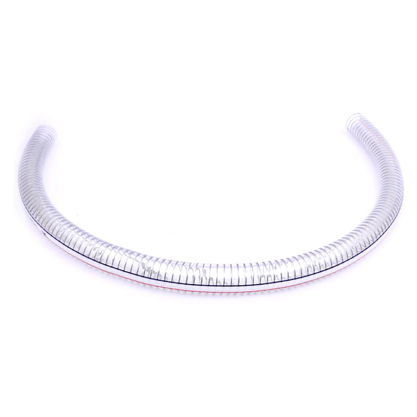 Transparent Steel Wire Suction Hose, Wire Reinforced PVC Vinyl Steel Suction Hose for Drainage Pipes 4cm ID 3mm/5mm 2M(Thickness:5mm)