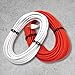 Master Mark ChainLock 1 in. x 100 ft. Plastic Tree Support, Plant and Cable Ties, Interlocking Reusable Tree Straps, Adjustable, Landscape Accessories, Black