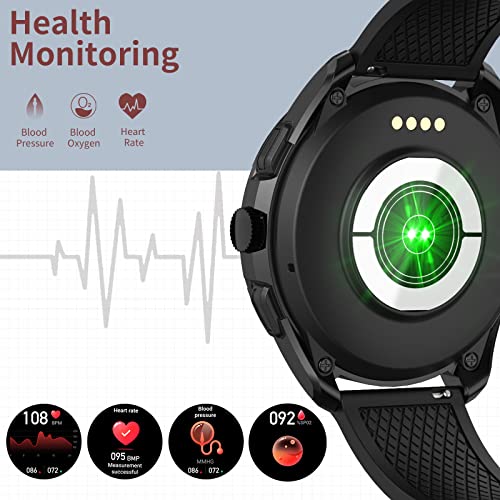 Fitonme-Smartwatch-Hacer-o-contestar-LlamadasSmartwatch-Hombre-Mujer-Pulsera-Actividad-Inteligente-Deportivos-Reloj-Smartwatch-para-Xiaomi-Huawei-Samsung-Android-iOS-Negro