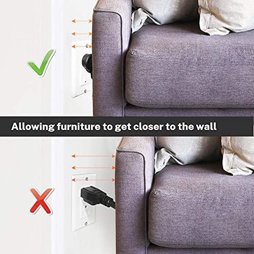 Firmerst 15 Feet 1875W Extension Cord 14 Awg Heavy Duty 15A Flat Plug #TOP3