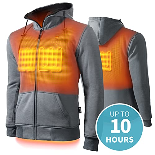 Ridge Men’s Heated Hoodie - 10 hrs of Heat | With Battery & Charger | Machine Washable2