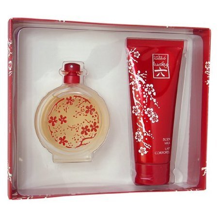 Lucky Number 6 Fragrance Set for Women (Eau De Parfum Spray - 3.4 oz + Body Milk - 6.7 oz)