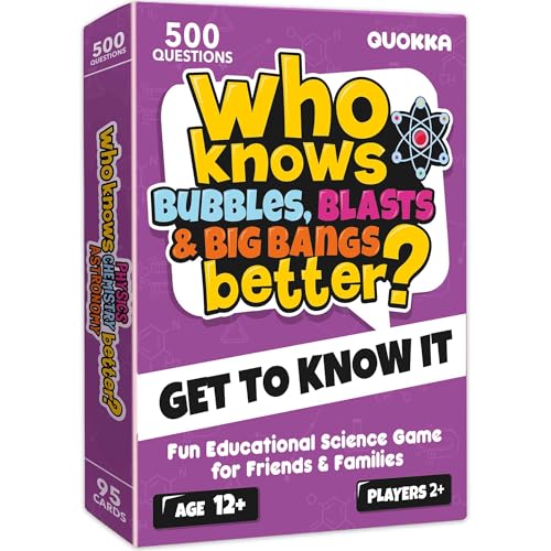 Board Games for Kids 8-12 and Family - Science Trivia