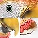 PartyHop - Red Parrot Mask - Latex Animal Bird Head Mask Halloween Party Costume for Adults and Kids