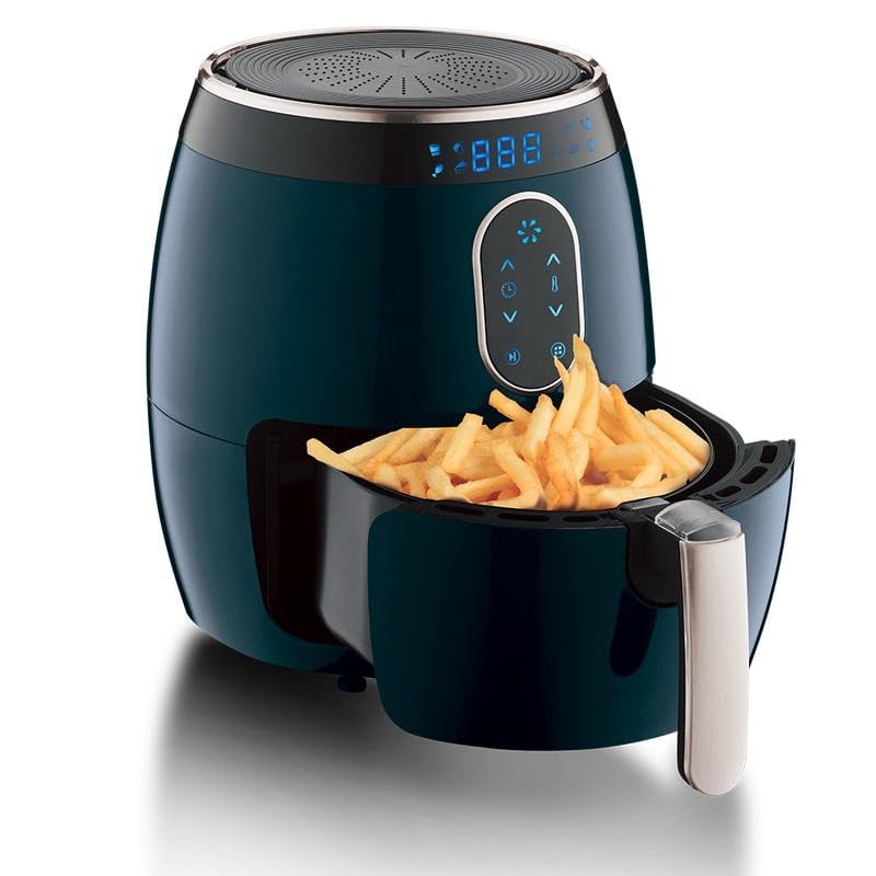 Berlingerhaus Hot Air Fryer Digital 1350 W Aquamarine Metallic Line BH-9175