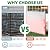 60" H x 38" W Air Conditioner Fence Screen Trash Can Privacy Fence Panels for Outside Unit, Pool Eequipment Enclosure, No Dig Backyard Fencing (Black)