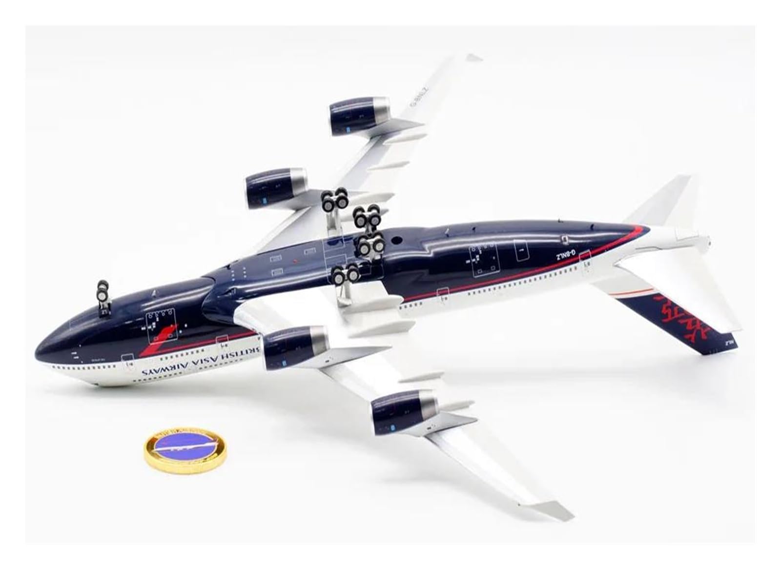 ブリティッシュ・エアウェイズ B747-400 1/200 JC Wings 747-400 ブリティッシュ・エアウェイズ 特別塗装 「One
