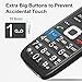 Easyfone Prime-A6 4G Unlocked Feature Cell Phone, Easy-to-Use Clear Sound GSM Dumbphone with an Easy Charging Dock