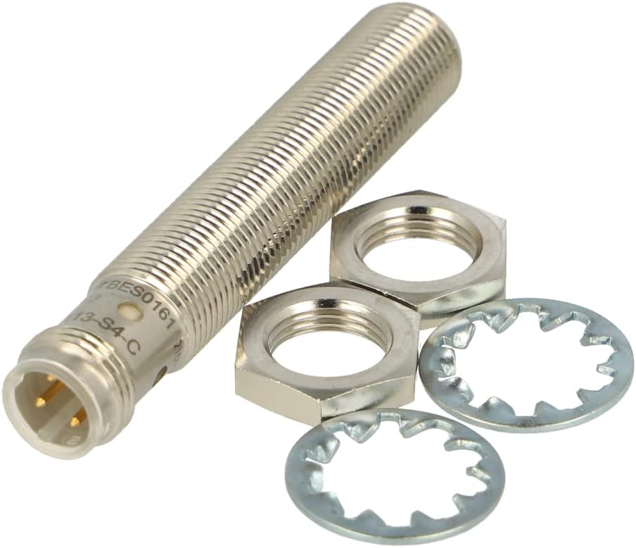 BALLUFF BES 516-113-S4-C (BES0161), (BES0161) INDUCTIVE Sensor, 10-30 VDC, 2 MM Sensing Range, 3500 HZ, -40 to +85 Degrees C, Flush Mount, IP68, M12 Male 4 PIN Connector, NO/NC, PNP