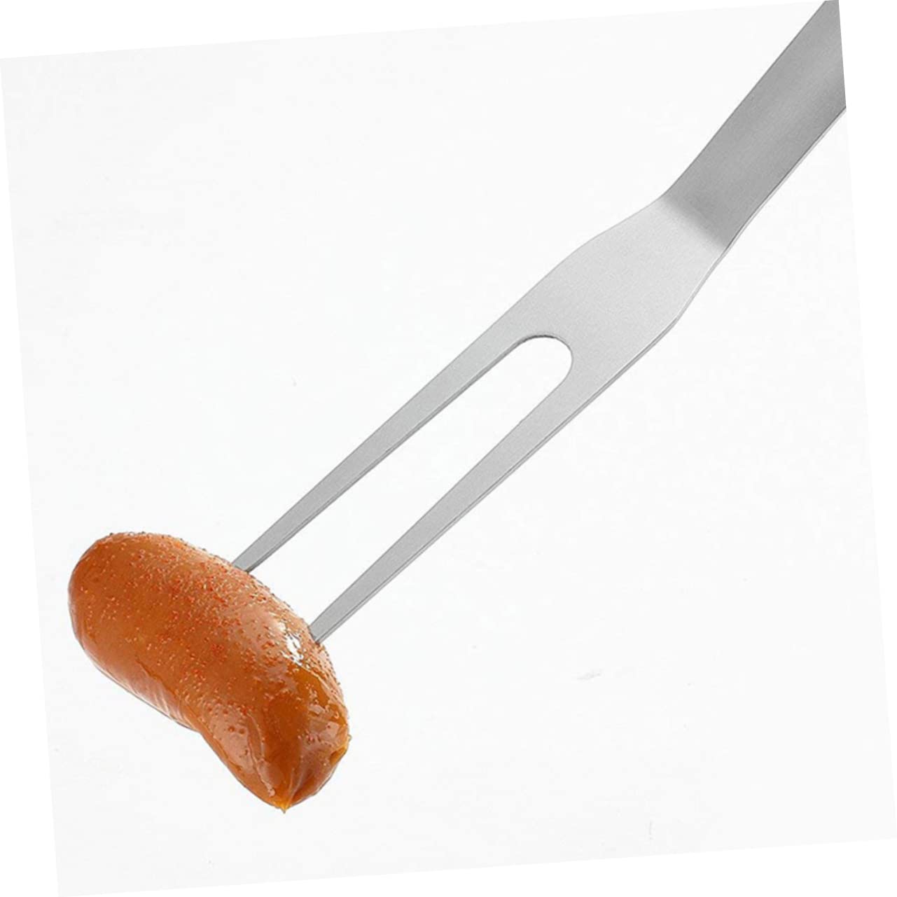 YARNOW 4stücke Edelstahl Bbq Gabeln Mit Langem Griff Robuste Grillwerkzeuge Für Gartenpartys Camping Und Restaurantgebrauch Rostfreies Material