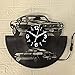 Classic Muscle Car Vinyl Record Wall Clock, Surprise Creative Wall Decorations, 12 in Diameter, Black