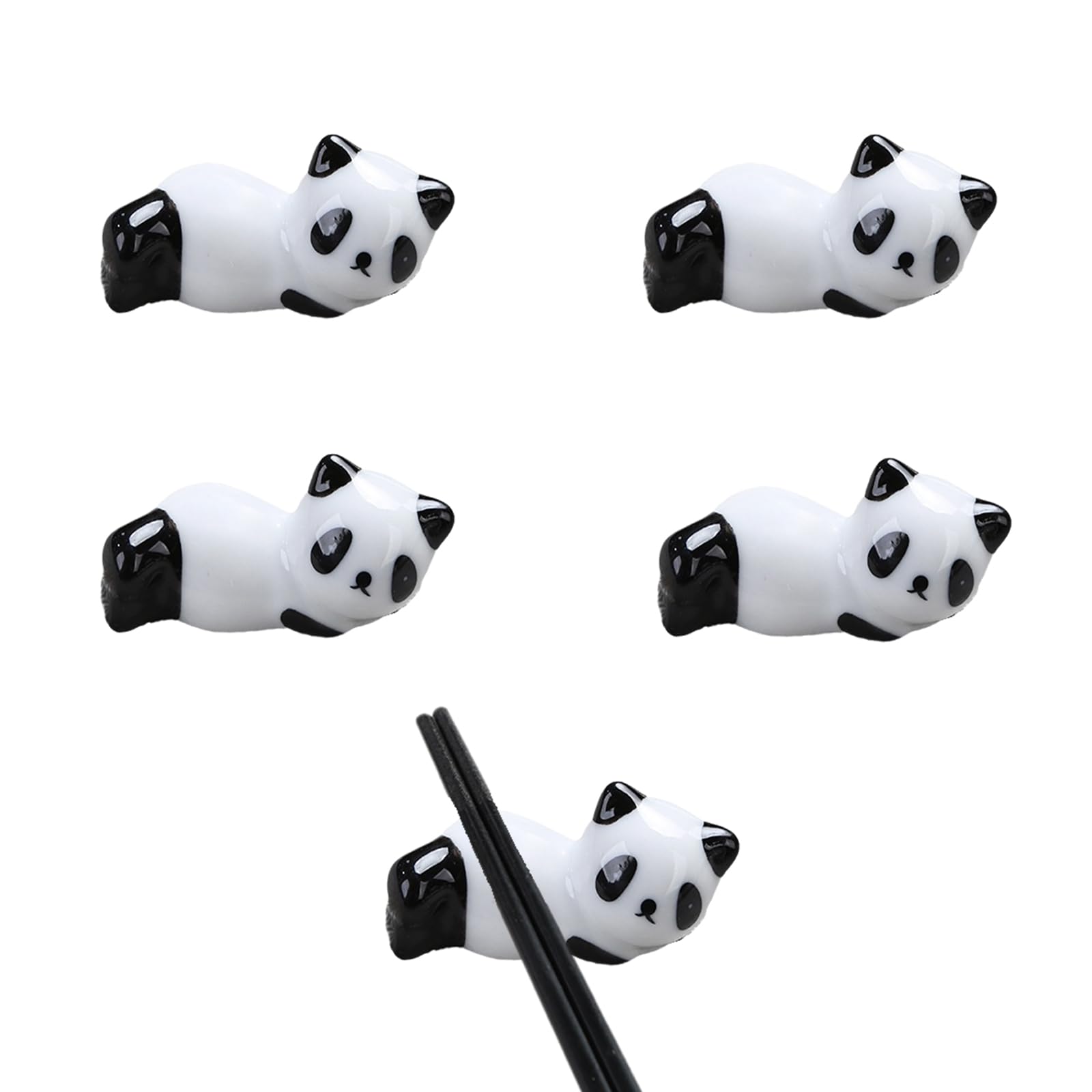 MRKU Chopstick Rest Chopsticks Holders Restaurant Ceramic,Spoon Fork Stand For Home Chop Sticks,Dinner,Desktop Decorations,Easy To Clean Forks,Spoons