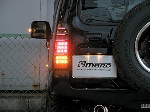 ジムニー JB23 mbroサンダーLEDテールランプ クローム LED テールランプ ジムニー JB23 サンダーLEDテール スズキ