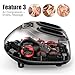 Arealer Foot Massager Machine with Heat, Shiatsu Foot Massagers with Remote Control & LCD Display, 5 Mode with Air Compression, Kneading Foot Massage for Blood Circulation & Plantar Fasciitis