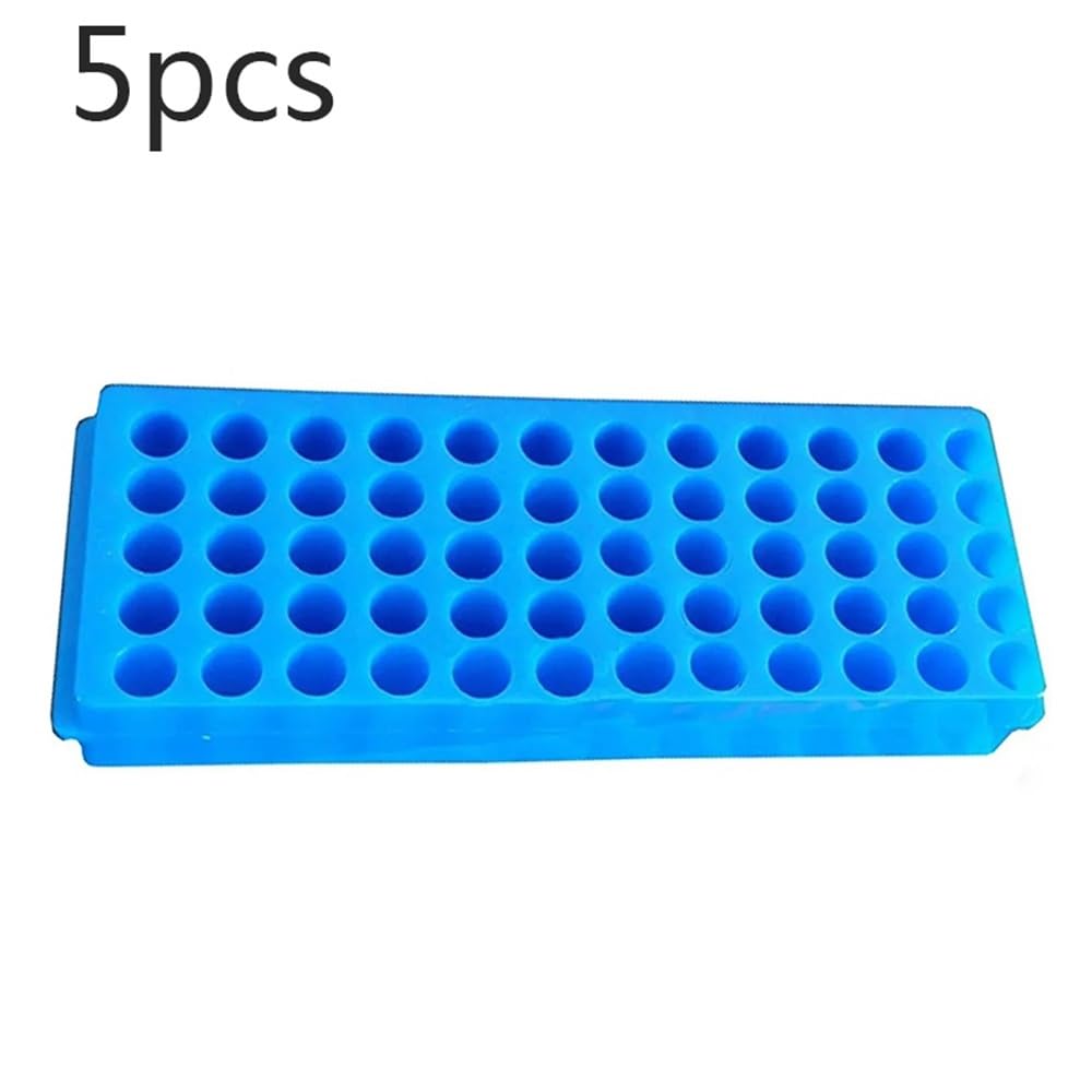 5 portaprovette a doppio pannello for 60 PCR for provette da 0,2/0,5/1,5/1,8/2,0 ml