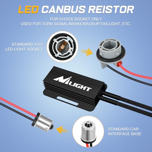 Nilight 1156 LED CANbus Decoder, Pack de 2 miniatura 3
