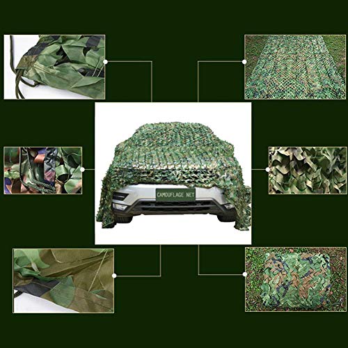 Tarnnetz Camouflage Netz Woodland Armee Tarnung Net für Deko Waldlandschaft Jagd Outdoor Camping Verschiedene Farben… – Bild 3