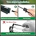 T5 Reptile Light Fixture Green Combo Kit 24W Light Fixture Reptile Terrarium Hood 10.0 UVB Light Bulb Fluorescent Tube Ideal for Tropical and Deserts Such as Bearded Dragon Lizards and Tortoises