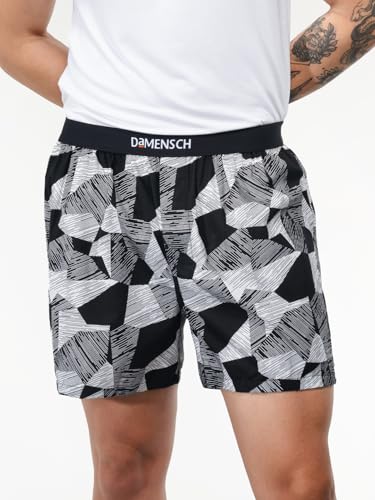 Image of DAMENSCH Men's Cotton Regular All Over Print Boxer Shorts