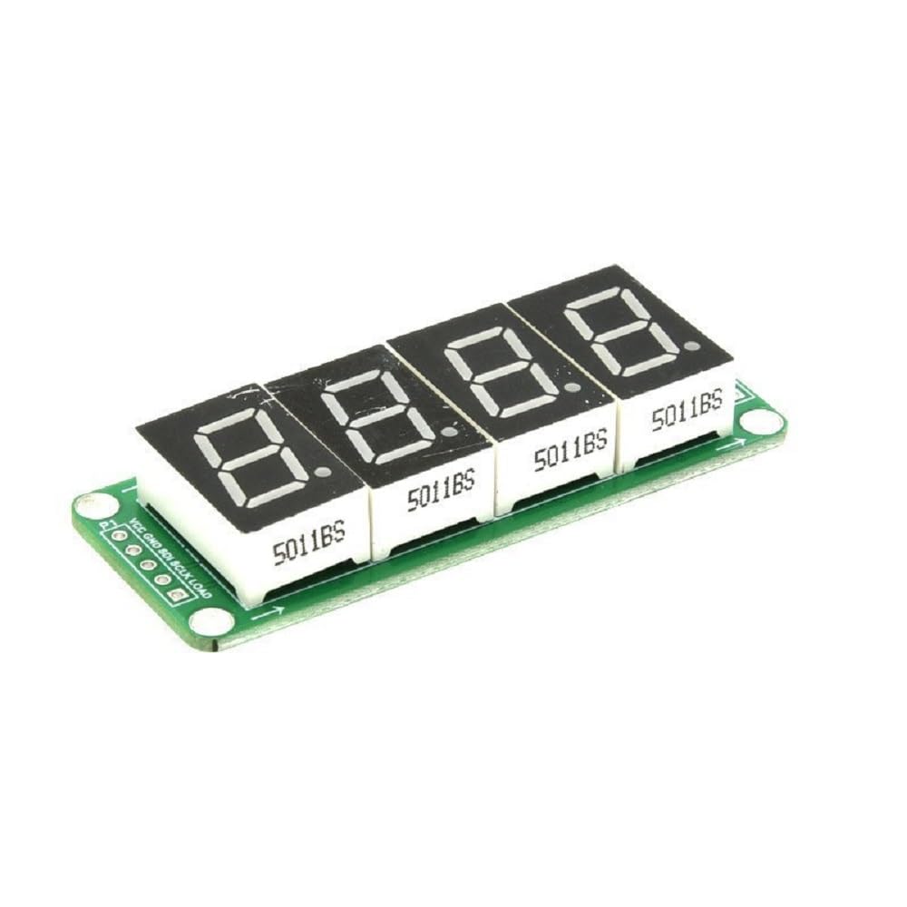 xcluma 74HC595 4 digits static drive 4-segment digital tube display module-image-35