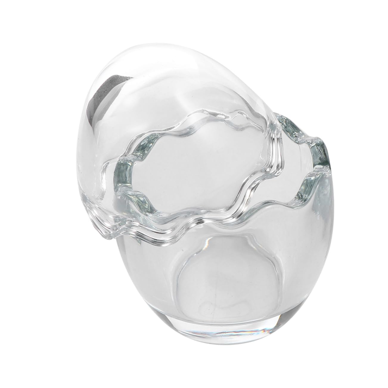 PRETYZOOM 4 Piezas taza de budín de vidrio vasos para postres cristal vasitos para postres cristal Envase yogurt Vaso yogurt vidrio taza de pastel tazas de budín transparentes