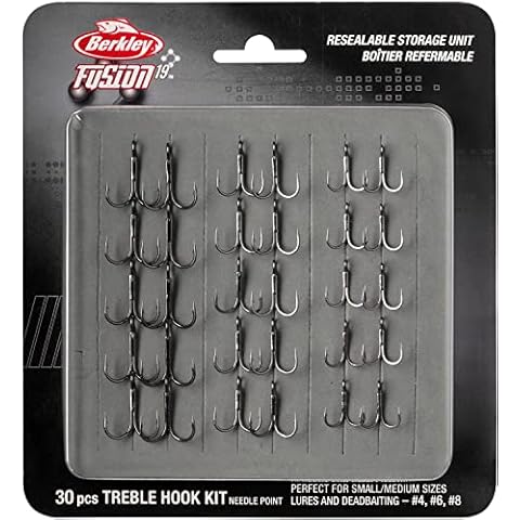 Berkley Fusion19 Small Treble Fishing Hook Kit Cover