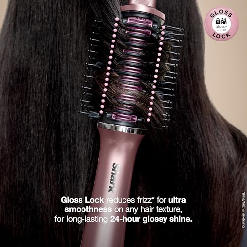 Shark Glossi 2-in-1 Hot Tool and Air Glosser | Ultra-Fast, Ultra-Glossy Blowouts at-Home | Heat-Controlled Ceramic, Curly, Coily, and Color Friendly | Lychee | HT302PK - Image 4