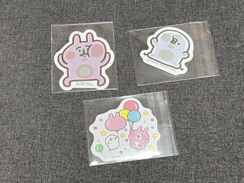 3 x Canahey Die Cut Stickers