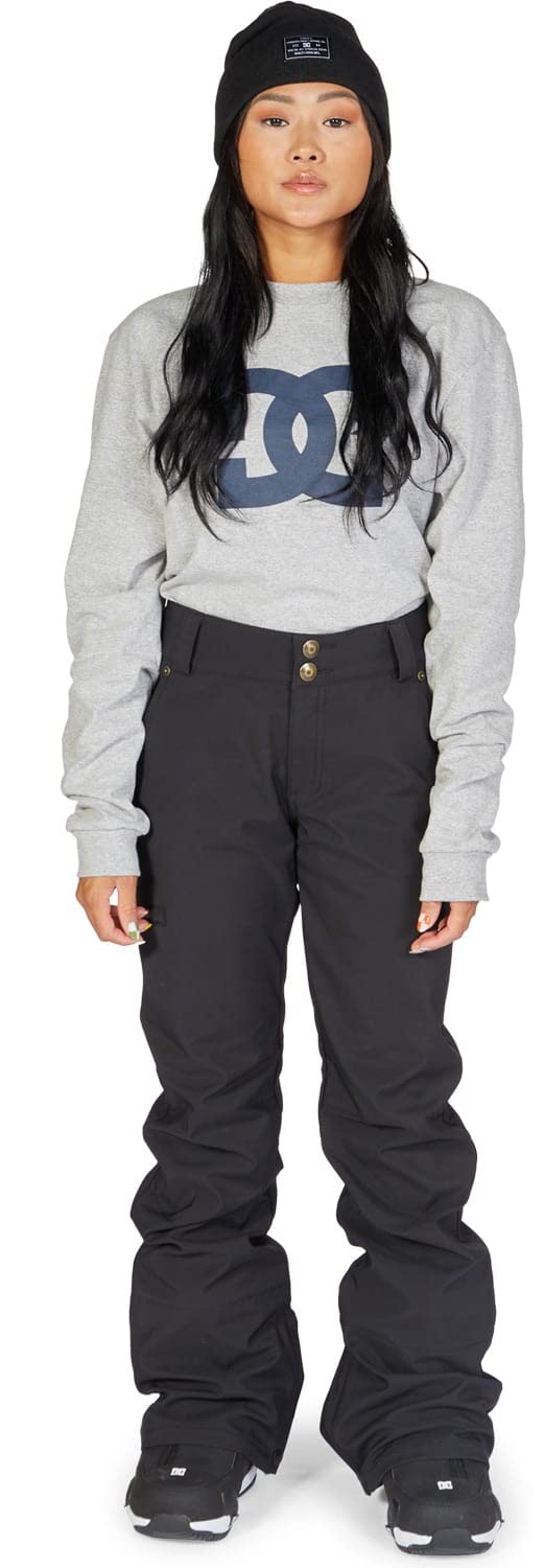 DC Viva Softshell Womens Snowboard Pants Black Sz S