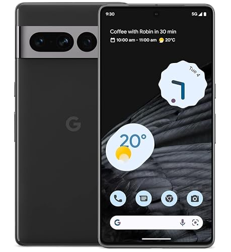Google Pixel 7 Pro 5G, US Version (Renewed) (Verizon, Obsidian, 512GB)
