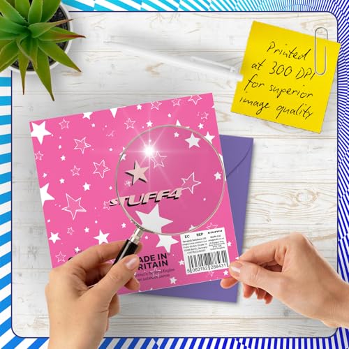 24th Birthday Cards for Women - Fabulous - Happy Birthday Card for 24 Year Old Woman Auntie Granddaughter Niece Colleague, 145mm Bday Greeting Cards