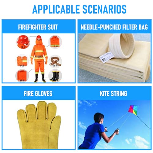 Hilo Serger Aramida 2000m Resistente al Fuego y Calor miniatura 3