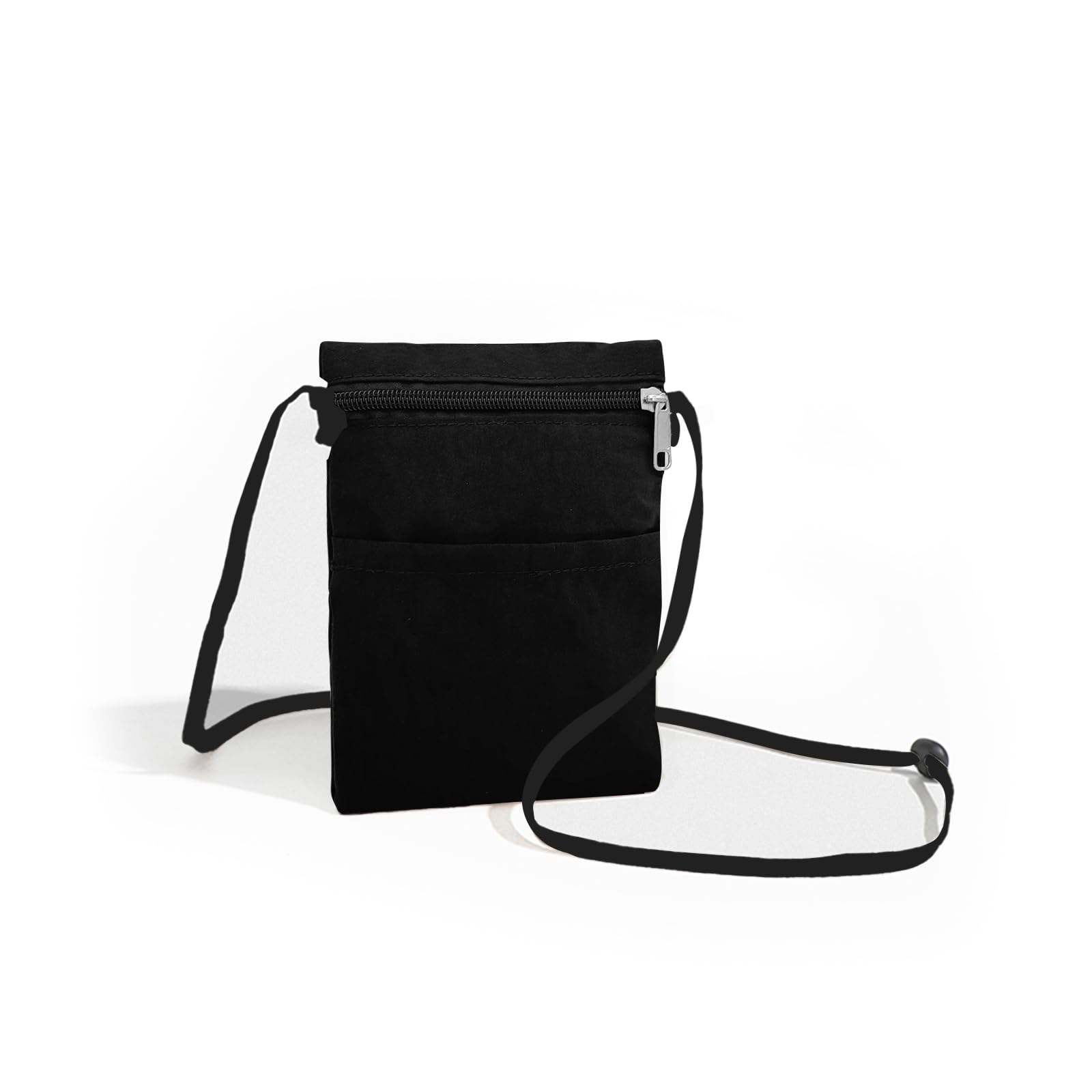 Ultralight Cell Phone Purse - Nylon Small Crossbody Phone Bag with Zipper