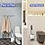 Silicone Toilet Bowl Cleaner Brush, Bathroom Cleaning Bowl Kit, Wall Mount Toilet Brush Refillable Toilet Brush Diatom Mud Absorbent Soft Bristled Silicone