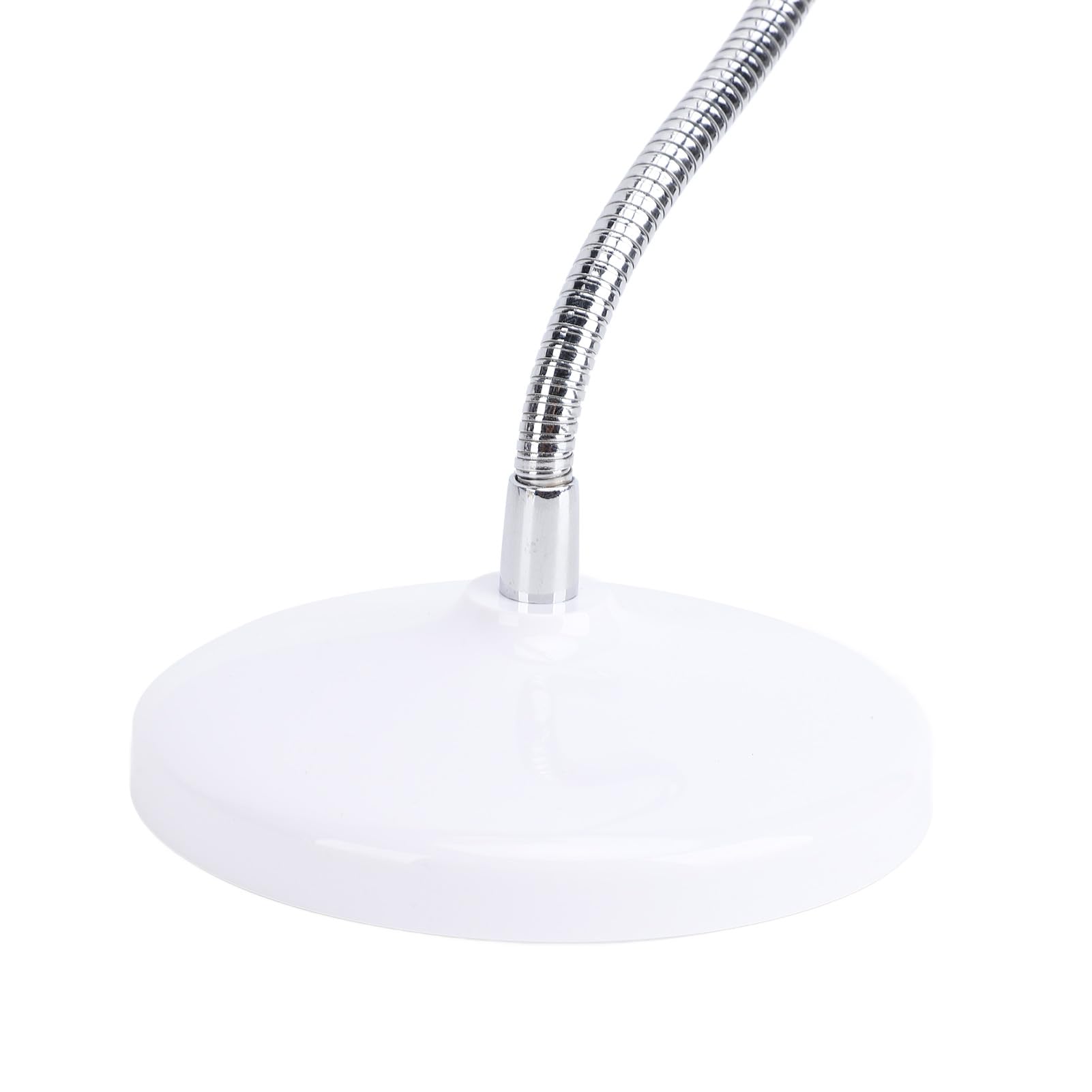 Generic Lampada per Unghie Portatile Flessibile a Collo di Cigno Lampada Polimerizzante per Unghie UV Ricaricabile USB per Principianti e Uso Professionale in ABS