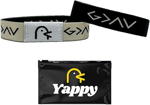 Yappy - Pulseras con versículos bíblicos originales y diarios, ideales para una inspiración diaria personalizada