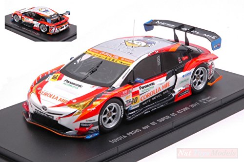 Ebbro EB45529 Toyota Prius N.30 Super GT300 2017 H.Nagai-K.Sasaki 1:43 Die Cast Compatible con