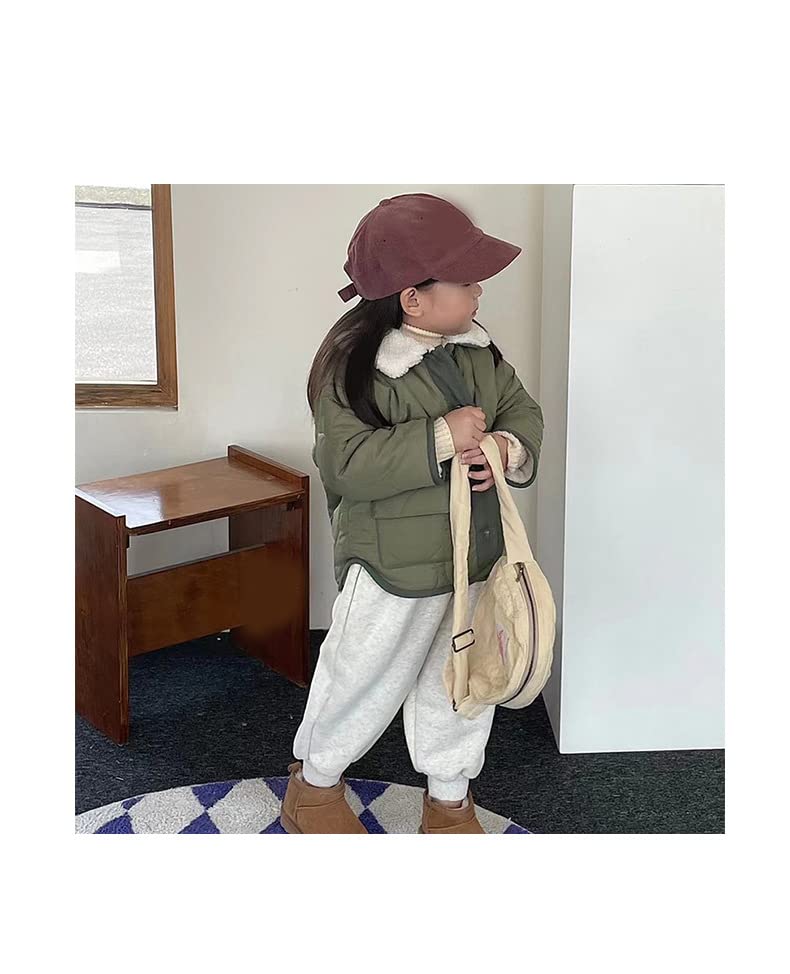 Boys' and Girls' Sports Trousers Winter Children's Baby's Thick Sanitary Trousers Winter3