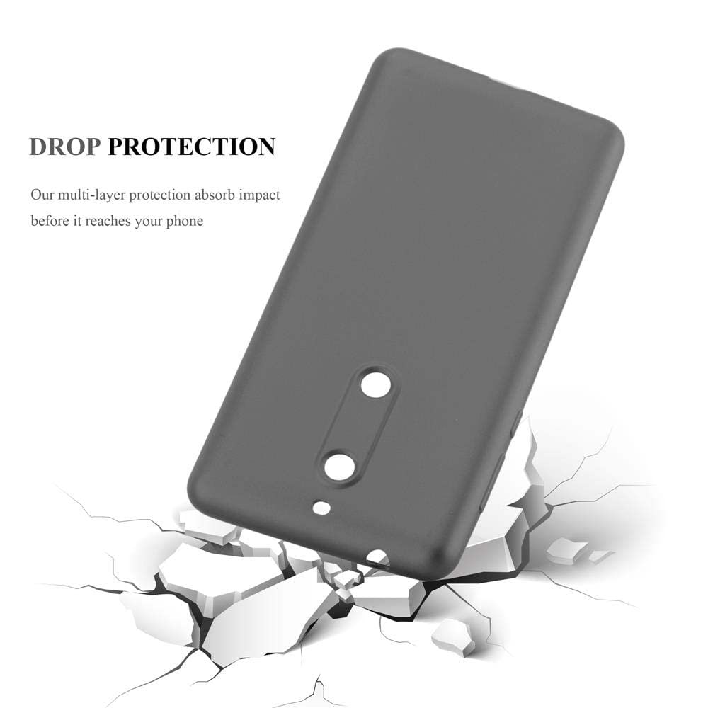 Cadorabo Custodia per Nokia 2 2017 in ORO ROSA METALLO - Rigida Cover