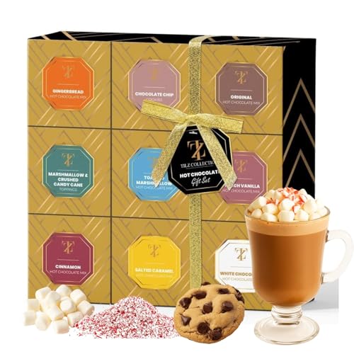 Hot Chocolate Cocoa Gift Set Mini Drinking Chocolate Different Fl...