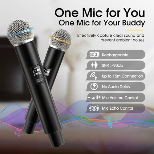 Niaufux S16 Retro Karaoke Machine thumb #4